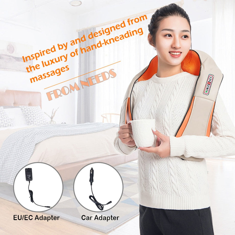 Shoulder Massager/Electric Shiatsu Neck Back & Shoulder Massager Machine/neck and shoulder massager/best neck and shoulder massager/neck shoulder massager