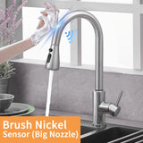 Smart Stainless Steel Sensor Kitchen Faucet/kitchen taps/kitchen mixer taps/mixer tap/kitchen sink taps