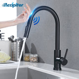 Smart Stainless Steel Sensor Kitchen Faucet/kitchen taps/kitchen mixer taps/mixer tap/kitchen sink taps