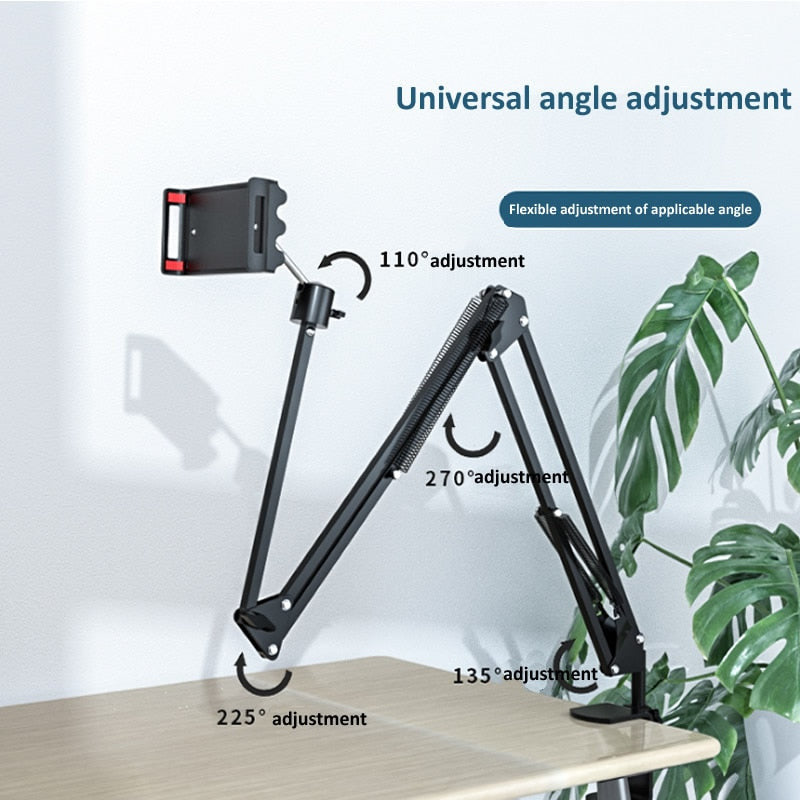 Tablet Stand/Universal Long Arm Tablet Stand Holder/The Premium Ipad Stand & Tablet Holder/Tablet Stand for desk/diy Tablet Stand/Tablet Stand holder