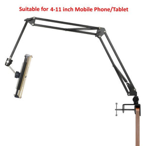 Tablet Stand/Universal Long Arm Tablet Stand Holder/The Premium Ipad Stand & Tablet Holder/Tablet Stand for desk/diy Tablet Stand/Tablet Stand holder