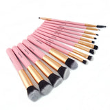 The Bamboo Professional 14pcs Makeup Brush Set