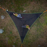 The Largest Hammock in the World/Multi Person Hammock 3 POINT DESIGN Portable Hammock Multi-functional