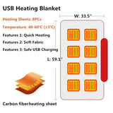 Usb Heated Blanket/Electric USB Heated Blanket/Electric Heated Throw Blanket/Usb Heated Blanket camping/best Usb Heated Blanketest